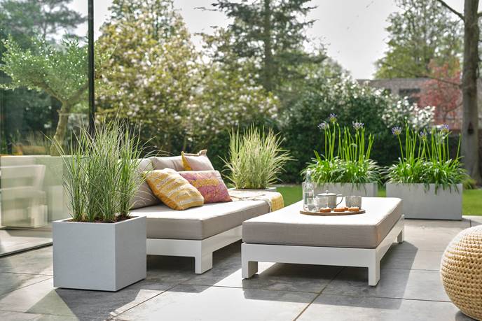 vivo next vierkant 40cm living concrete